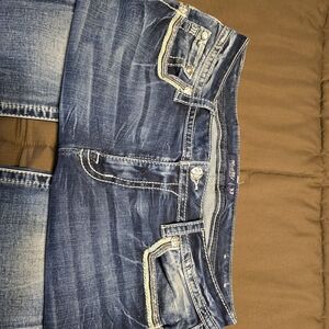 Miss Me Dark Blue Boot Cut Jeans